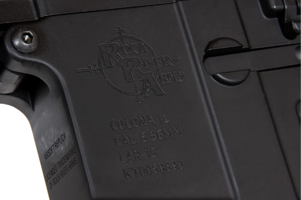 Karabinek szturmowy ASG Specna Arms RRA & SI SA-E17-L EDGE™ Light Ops Stock Czarny