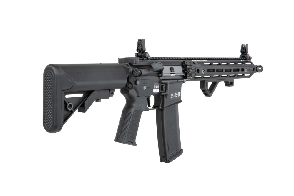 Fusil de airsoft Specna Arms Daniel Defense® RIS III 12,5'' SA-P28 Prime™ HAL™ ETU con motor brushless Negro