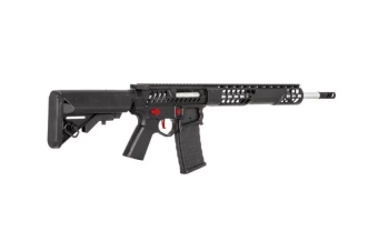 Airsoftová zbraň puškaeMG F-1 BDR PTU SF - černá/červená