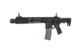 Seekins Precision 12" airsoftová zbraň karabiny SBR8 s tlumičem - černá