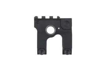 M4/M16 Gas Block with Foldable Front Sight - Black