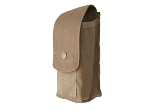 Single Pouch for 2 AK Magazines - Tan