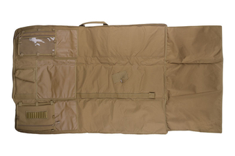 Funda arma con colchoneta de tiro 128cm - bronceado