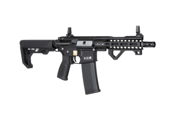 Fusil d'assaut airsoft Specna Arms RRA & SI SA-E17-L EDGE™ Light Ops Stock Noir