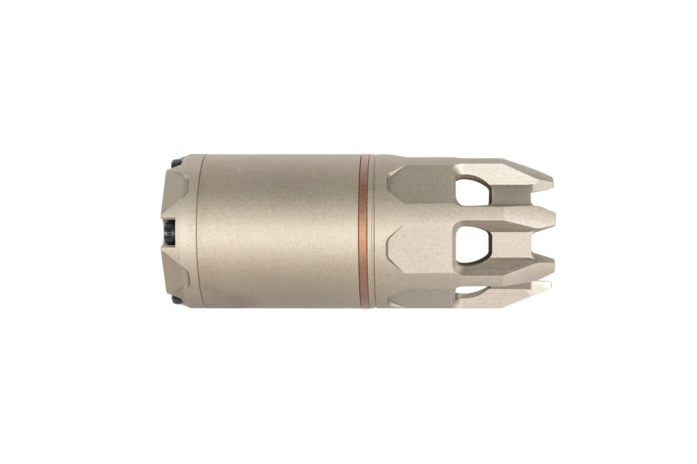 Acetech Raider replica geluidsonderdrukker met Blaster M Tan tracer