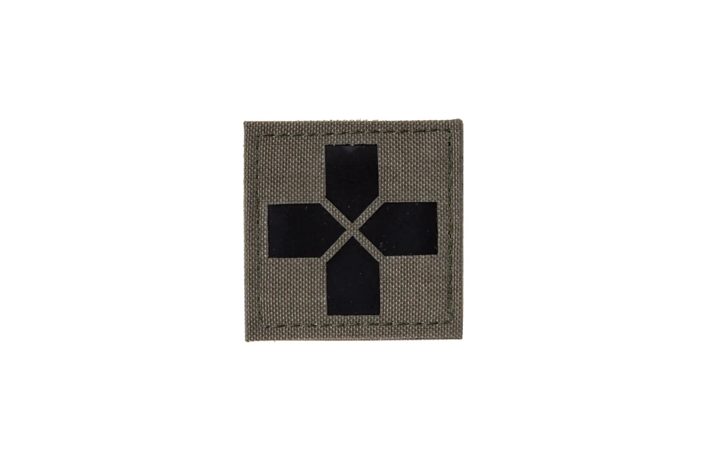 MED Kruis IR patch - Ranger Groen