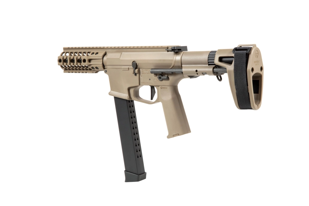 Replika pistoletu maszynowego M45S-S - Dark Earth