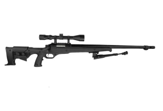 Fusil de airsoft rifle de francotirador MB11D con mira y bípode