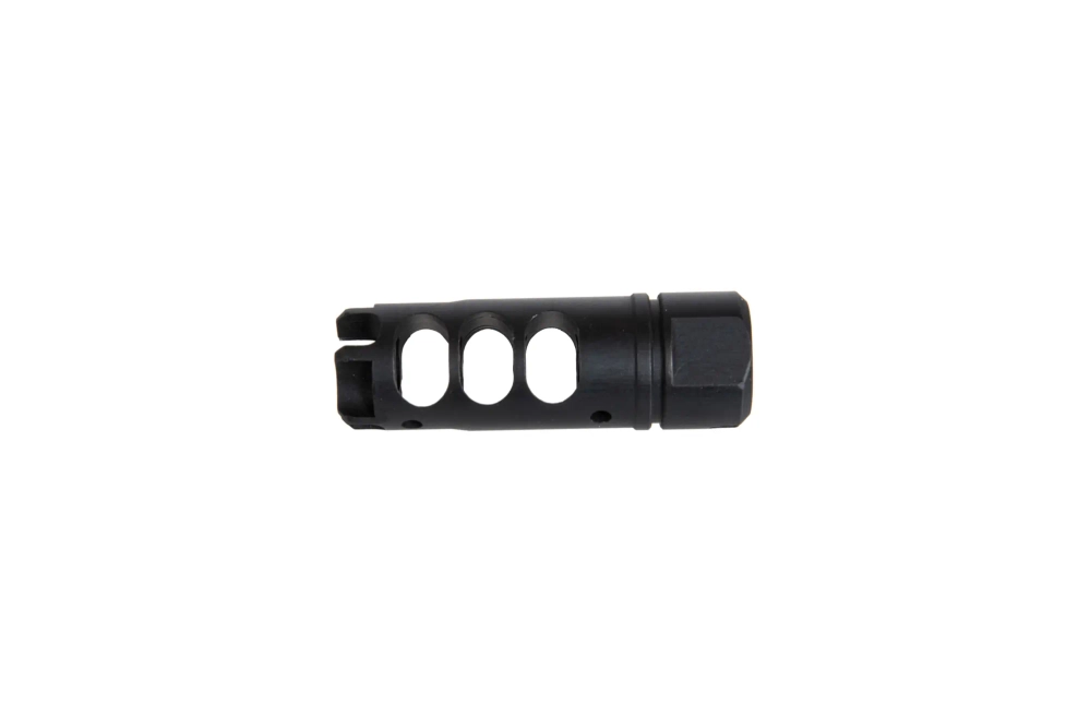 Supresor de llamas CNC LSM - Negro