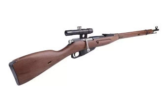 Fusil de airsoft Mosin Nagant 1891/30 con visor PU