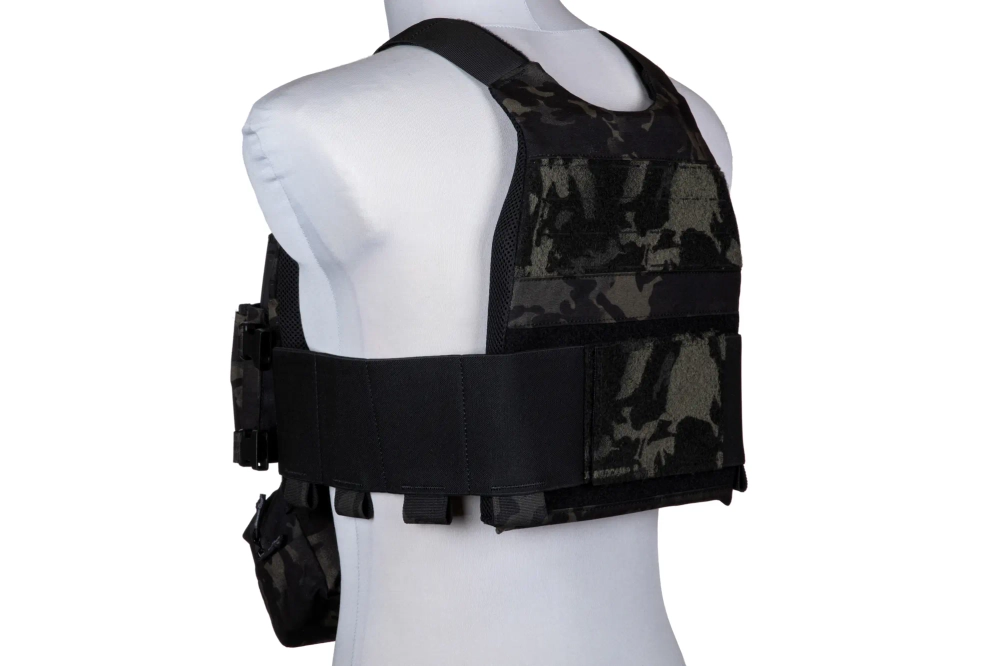 FCS-type tactical waistcoat with MK Chest Rig - MC Black