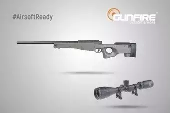 Zestaw #AirsoftReady - replika snajperska + luneta