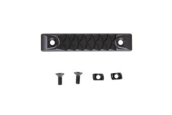 Cubrecarril RS CNC Tipo DR (versión corta) Negro