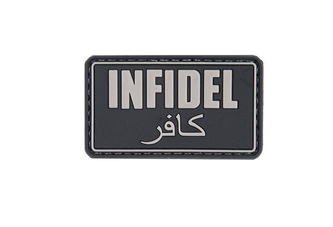 Naszywka 3D - Infidel - Black
