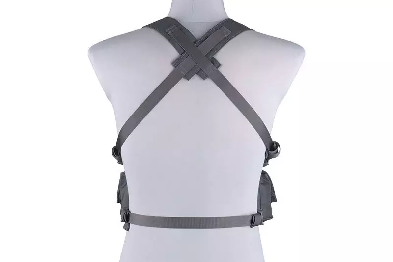 Chaleco rápido Chest rig - Gris Primal