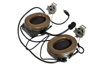 Headset Com I FAST - olivově zelený