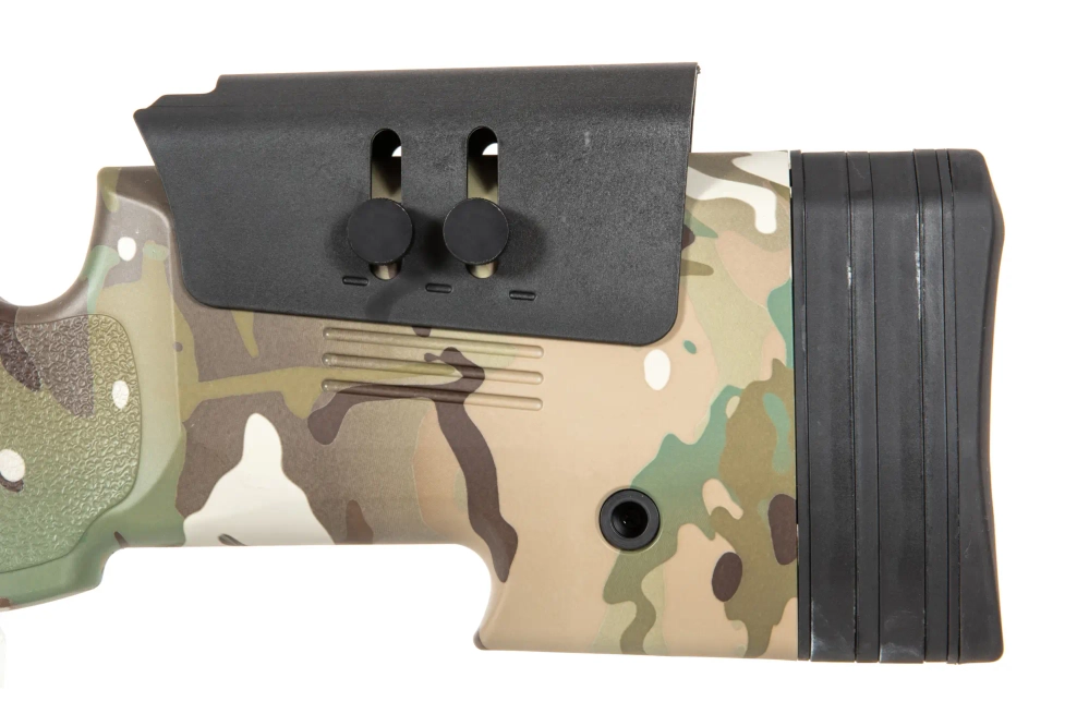 Airsoftová odstřelovací puška SA-S02 CORE™ s optikou a dvojnožkou - MC
