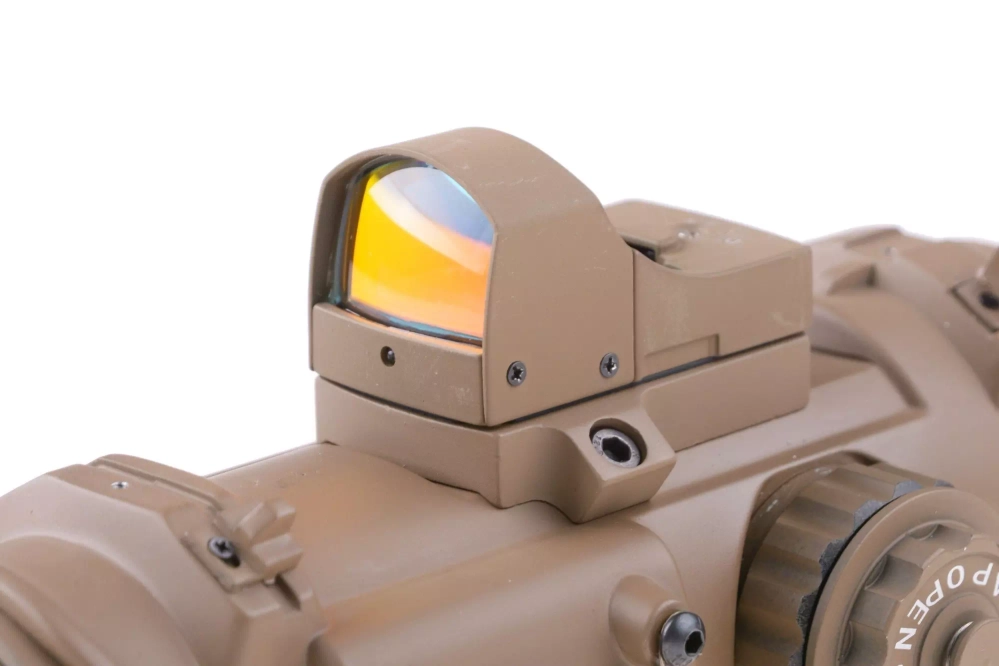 Luneta 4x32E z kolimatorem mini - tan