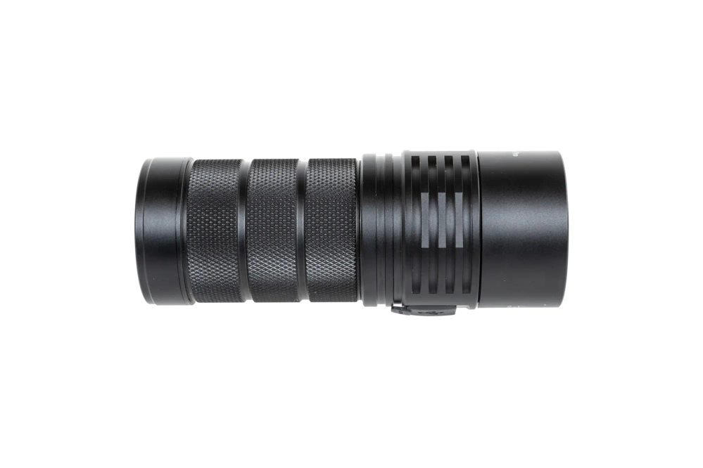 Sofirn SP36 Pro zaklamp met batterijen Zwart