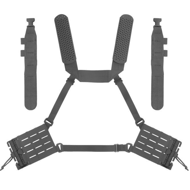 Zestaw Chest Rig Wosport ARC Wolf Grey