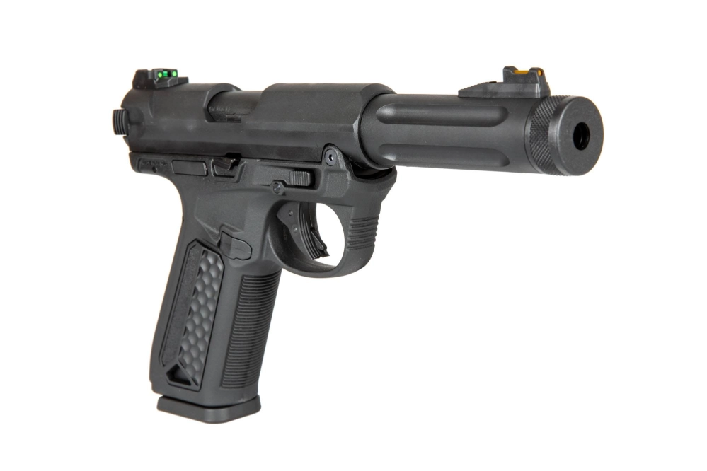 Replika poloautomatické pistole AAP01 Assassin - černá