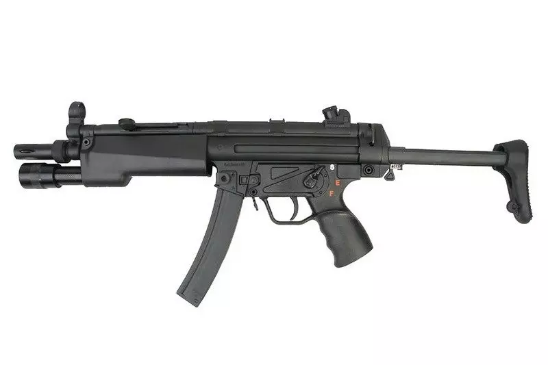Ametralladora de airsoft CA5A3 con antorcha