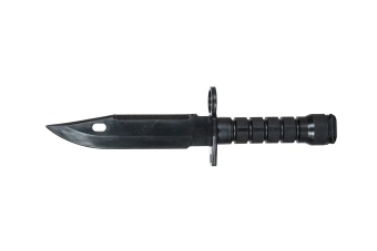 Výcvikový airsoftová zbraň bajonet M9 - černý