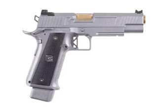 Airsoft pistole SAI 2011 DS 5.1 (hliník / Green gas) - stříbrná