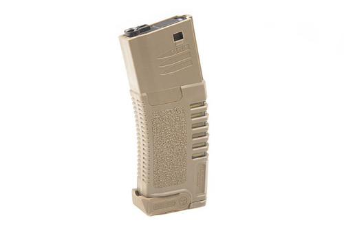 Cargador hi-cap Balines PMG 300 para réplicas tipo M4/M16 - tierra oscura