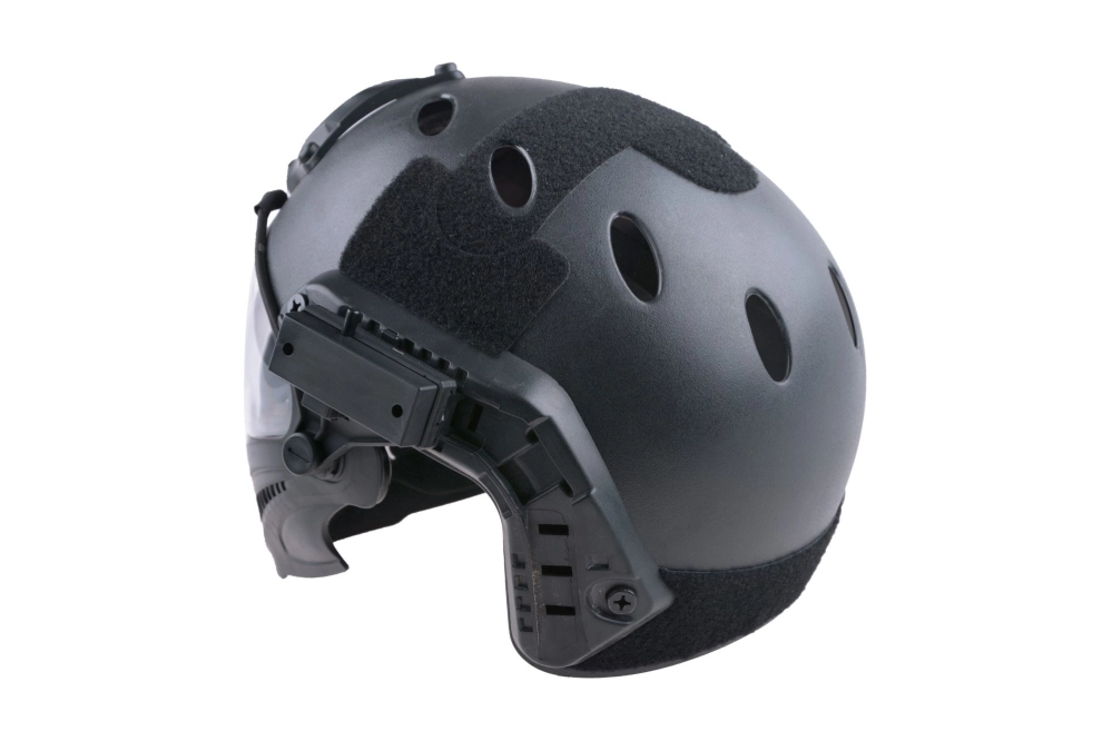 Réplica de casco FAST PJ Piloteer - Negro