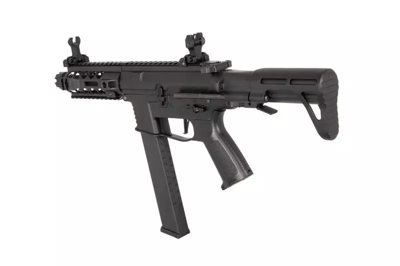 PX9 machinepistool replica - zwart