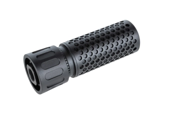 CQB 5KU replica QD sound suppressor kit with replica QD flame suppressor Black