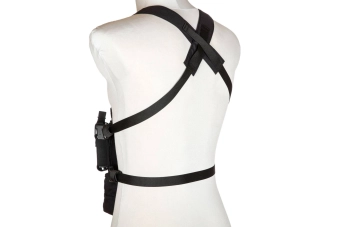 Chaleco táctico Todoterreno Chest rig Wenator+ - Negro
