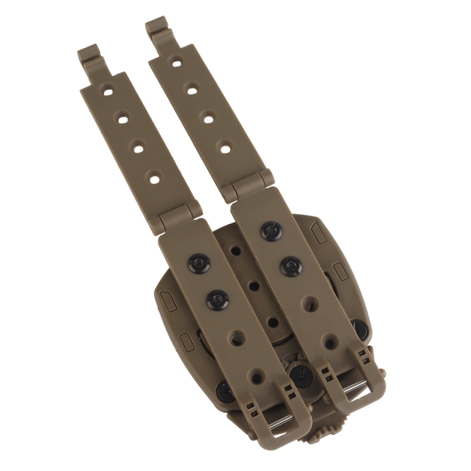 Adaptateur d'holster tactique universel à 360 degrés Wosport GB-ACC-21 Coyote Brown