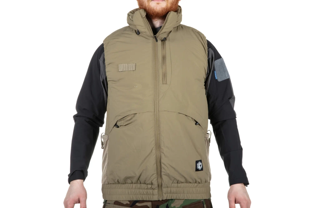 Emerson Gear Blue Label "Thunderbird" Khaki sleeveless jacket
