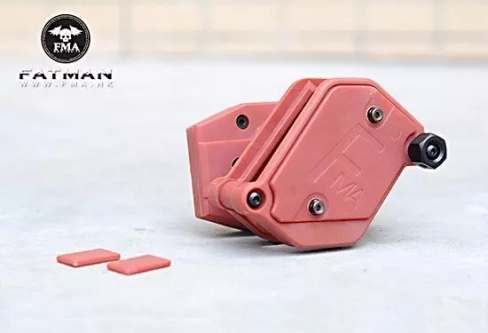 Bolsa de liberación rápida multiposición para cargador pistola owy - rojo