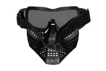 ANT mask with goggles - black