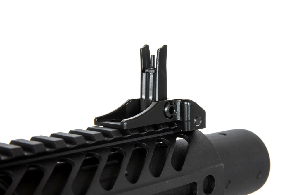 Seekins Precision 7" airsoftová zbraň karabiny SBR8 s tlumičem - černá