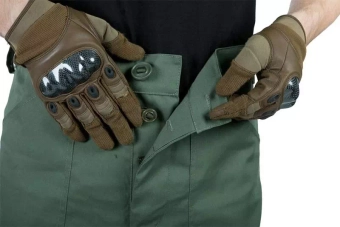 Pantalones de parka - verde oliva