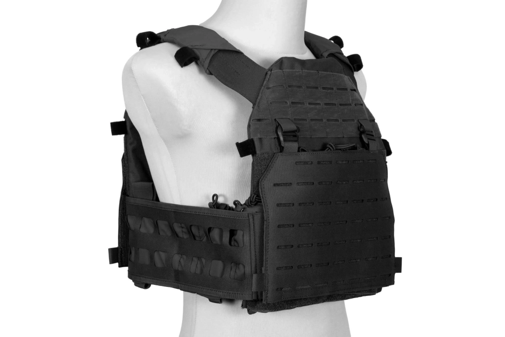 Advanced Laser-Cut tactical vest - black