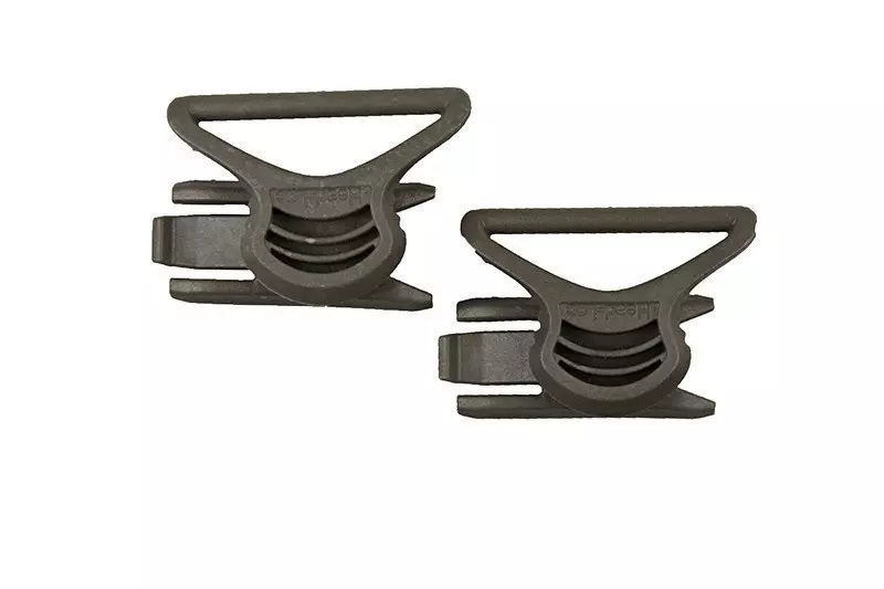 Lunettes à pince montageu (36mm) - vert feuillage