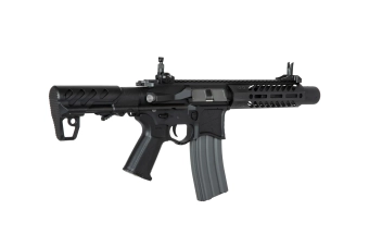 Seekins Precision 7" airsoftová zbraň karabiny SBR8 s tlumičem - černá