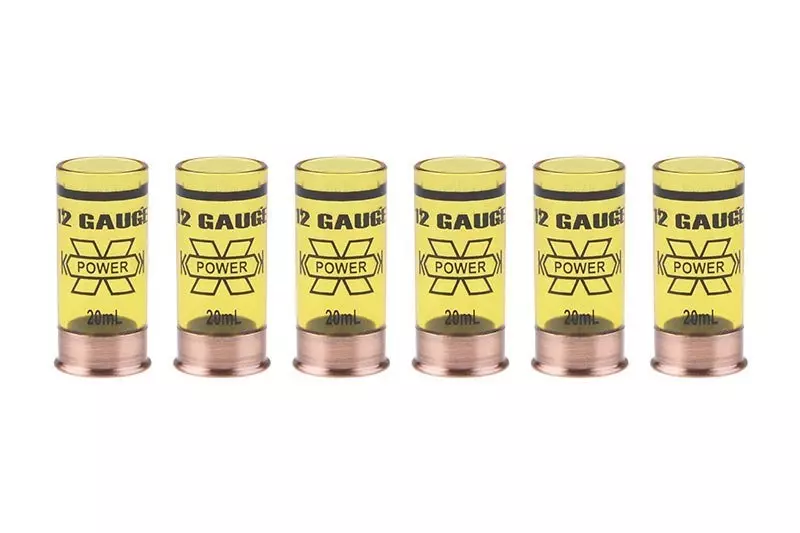 Sada taktických brýlí 12 Gauge 20ml - žlutá