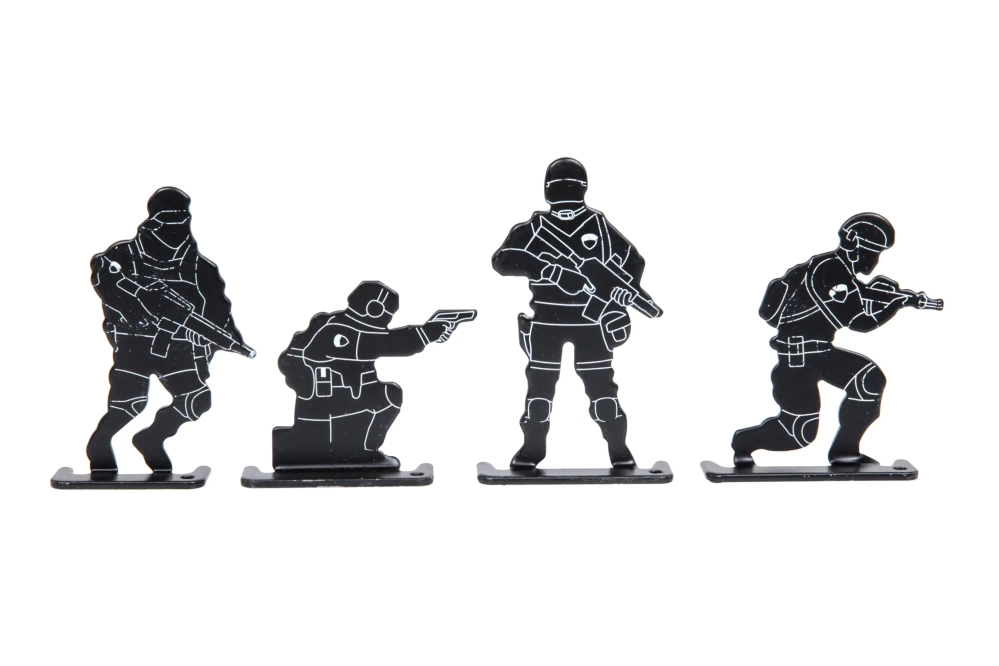 Quatre cibles de tir d'entraînement Wosport