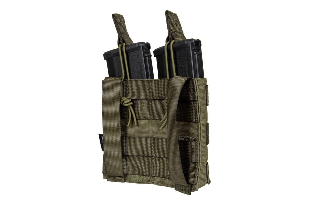 Bolsa doble MOLLE para 2 cargadores tipo M4/M16 - Verde Ranger