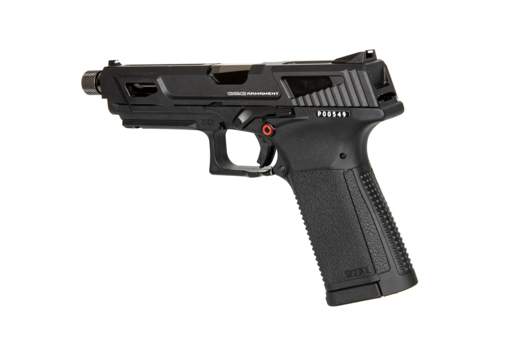Pistola de airsoft GTP9-MS - negro