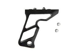 Aluminum CNC KEYMOD Angled Forward Grip - Black