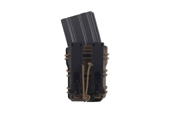 SMC 5.56 Magazine Pouch with flocking (MOLLE) - foliage green