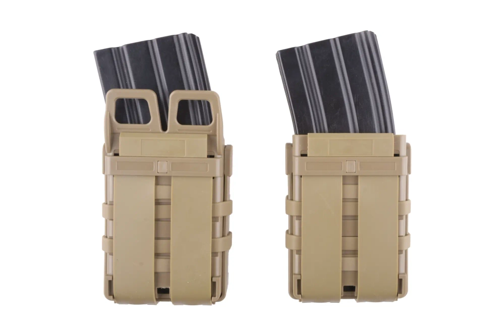 Double Open III (M) 5.56 Magazine Pouch - Tan