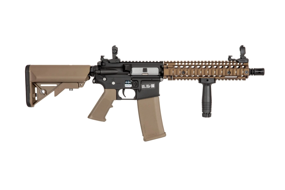 Airsoftová zbraň puškaka Daniel Defense® MK18 SA-E19 EDGE™ - Chaos Bronze